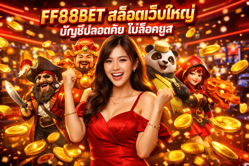 FF88BET สล็อตเว็บใหญ่ บัญชีปลอดภัย ไม่ล็อคยูส